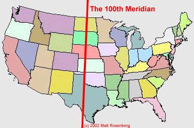 APUSH in the right direction: The 100th Meridian