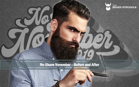 No-Shave November - Before and After | The Beard Struggle