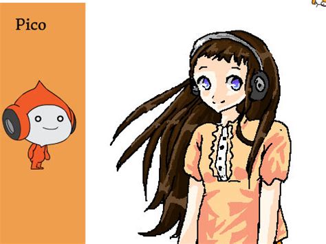 scratch mascots as anime characters: Pico by pirhana4 on DeviantArt