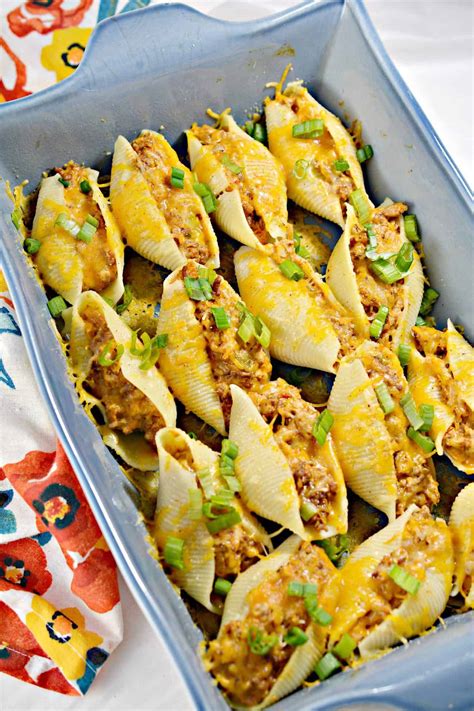 Taco Stuffed Shells - Sweet Pea's Kitchen