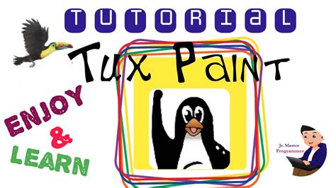 Tutorial on Tux Paint | Learn to draw & paint | #class3 #tuxpaint |cbse ...