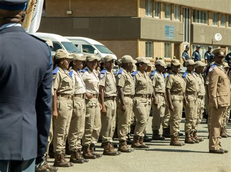 South African Traffic Police on Parade Editorial Stock Photo - Image of ...