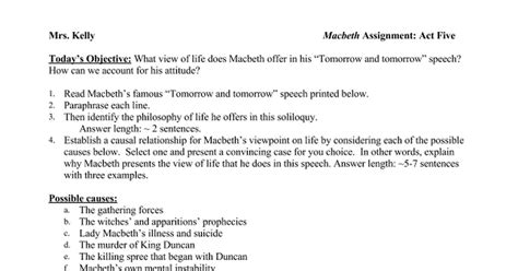 Macbeth Tomorrow and tomorrow lesson.doc - Google Docs