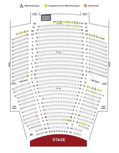 Seating Charts | State Theatre New Jersey