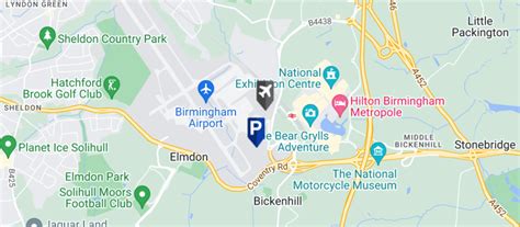 Birmingham Airport Car Park Map