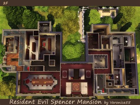 veronica55's Resident Evil Spencer Mansion