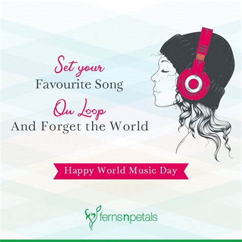 50+World Music Day Quotes: Images & Messages - Ferns N Petals