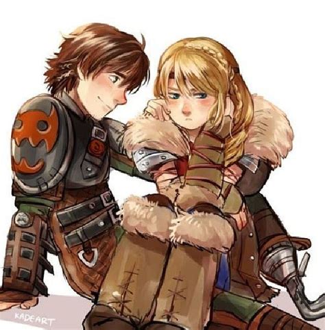 hiccup and astrid fan art - Google Search | Entrenando a tu dragon ...