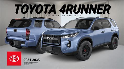 ALL NEW TOYOTA 4RUNNER 2024-2025? REDESIGN | Digimods DESIGN | - YouTube