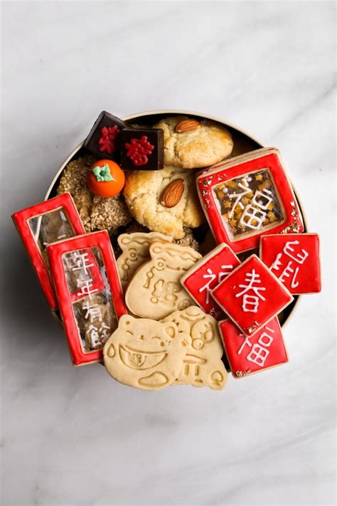 Chinese New Year Cookies - Constellation Inspiration