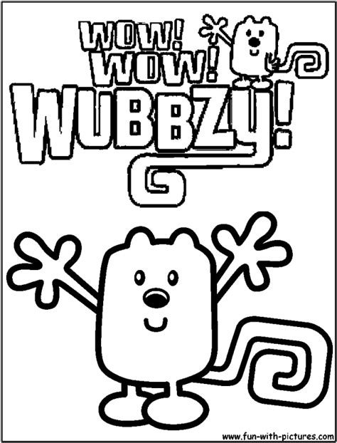 Wow Wow Wubbzy Coloring Pages - Learny Kids