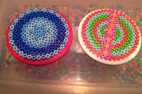 PERLER BEAD COASTERS - My diy arts & crafts blog