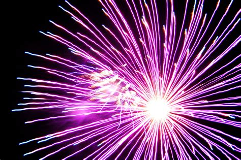 Purple fireworks display HD wallpaper | Wallpaper Flare