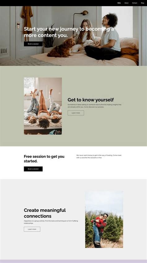 Massage Therapy Website Templates