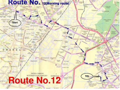 Route No. 12(Afternoon route) - ppt download