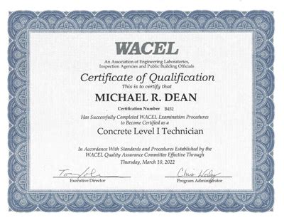 Technician Certification Program Overview - Washington Area Council of ...