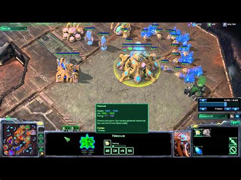 Starcraft 2 : Zerg Rush Gameplay - YouTube