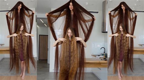 Level 999 of very long hair. Dashik & Aliia (preview) - YouTube