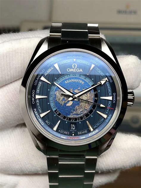 VS Factory Replica Omega Seamaster GMT WorldTimer with Super Clone 8938 ...