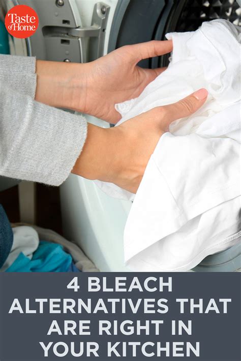 4 Bleach Alternatives That Are Right in Your Kitchen