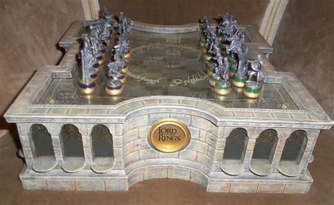 Noble Collection Lord of the Rings Chess Set -- Used | #1913404432