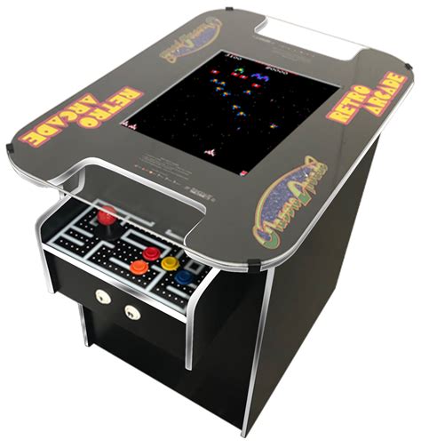 Suncoast Arcade, Classic Cocktail Arcade Machine With 60 Games, Chrome ...