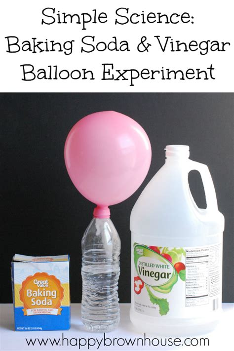 Easy Vinegar and Baking Soda Balloon Experiment for Kids