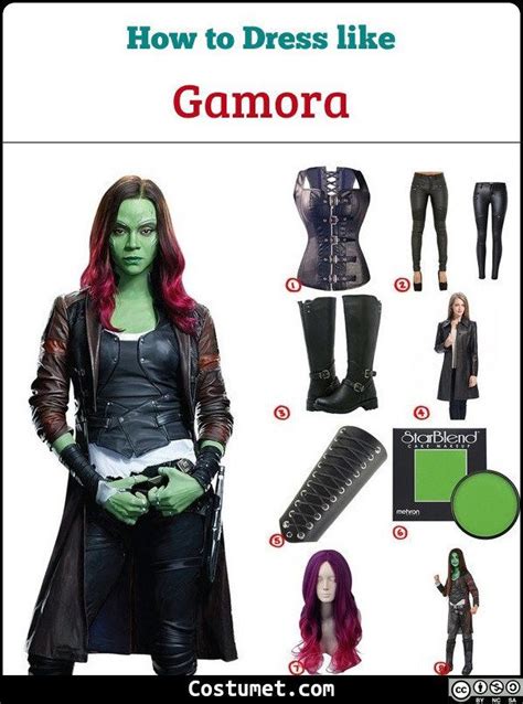 Gamora Costume for Cosplay & Halloween 2020 in 2020 | Gamora costume ...