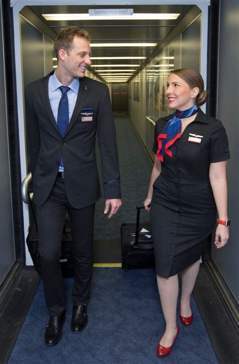 Photos of Flight-Attendant Uniforms Then and Now - Business Insider