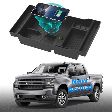 Buy Center Console Organizer Tray Wireless Charger fits for 2019 2020 ...