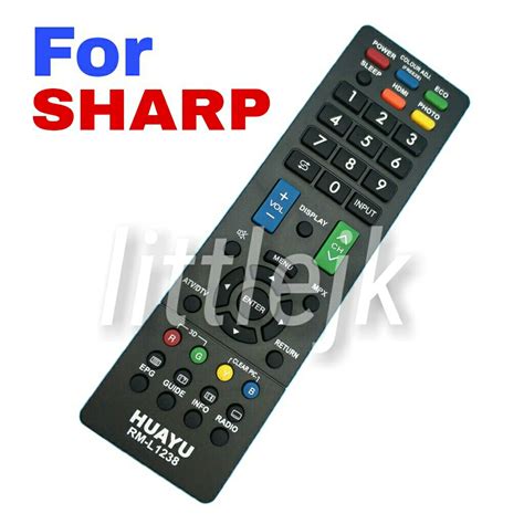 SHARP AQUOS LED TV Universal Remote Control, TV & Home Appliances, TV ...