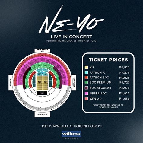 NE-YO CONCERT TICKET UPPER BOX FOR SALE (1), Tickets & Vouchers, Event ...