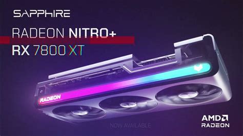 SAPPHIRE NITRO+ AMD Radeon RX 7800 XT - YouTube