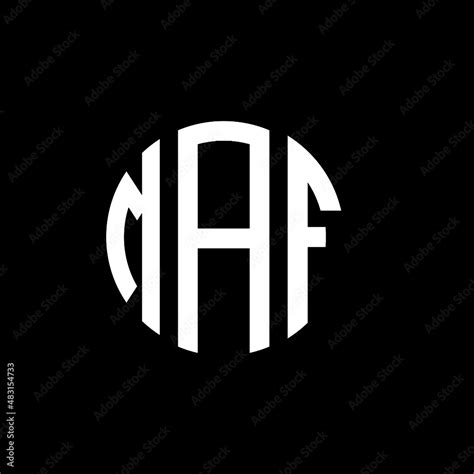 MAF letter logo design. MAF modern letter logo with black background ...