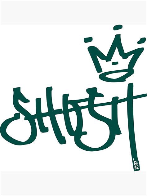 "SHUSH logo" Poster by KanShaoTang | Redbubble