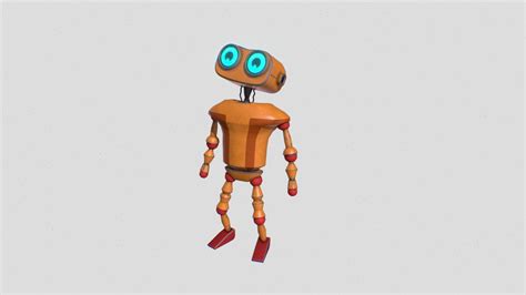 Sparky (Sci-Fi Character) - 3D model by Elfengame [8a818d4] - Sketchfab