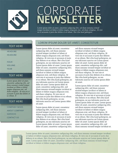 Fun Newsletter Templates | Master Template