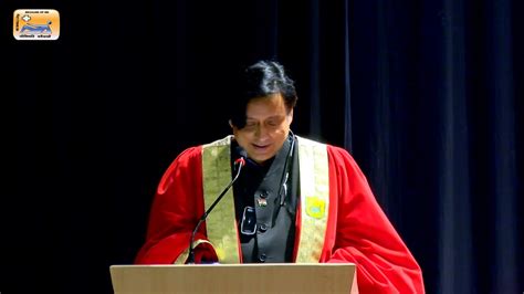 Dr. Shashi Tharoor's speech at the Convocation ceremony of St. John's ...