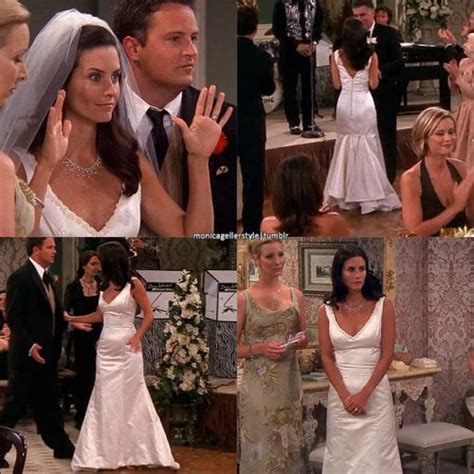 Monica Geller's Wedding Dress