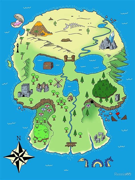 Skull island map by Rennis5 on Newgrounds