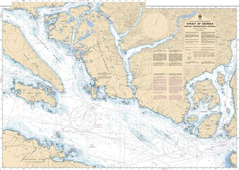 Nautical Charts Tagged "Strait of Georgia" - Captain's Nautical Books ...