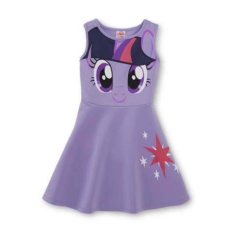 My Little Pony Girl's Fit & Flare Dress - Twilight Sparkle