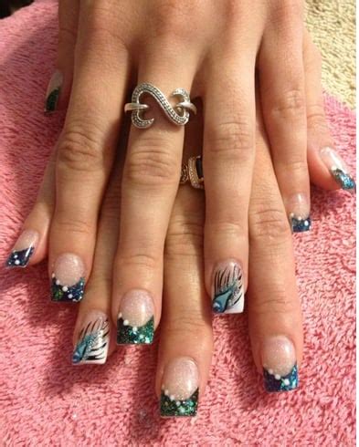 50 Peacock Nail Art Design Ideas