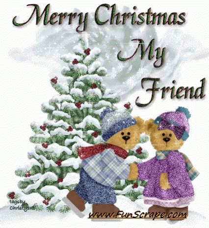 Merry Christmas My Friend Christmas Lights GIF - MerryChristmasMyFriend ...