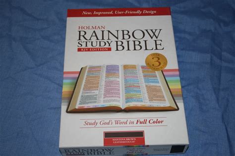 Improved Holman Rainbow Study Bible KJV - Review