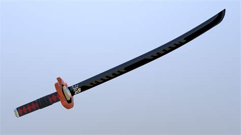 3d Print Model Tanjiro Kamado Sword Katana Demon Slayer 2 | Images and ...