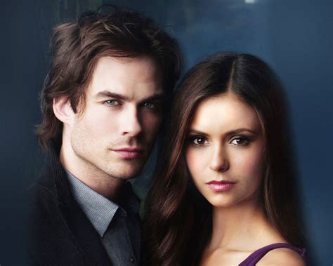 Damon & Elena - Damon & Elena Fan Art (21165874) - Fanpop