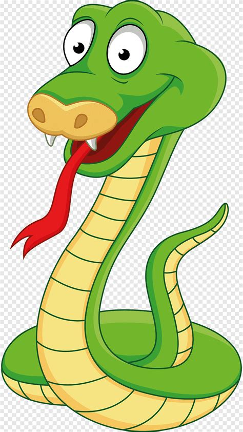 Snake Animation Cartoon, snake, comics, animals png | PNGEgg