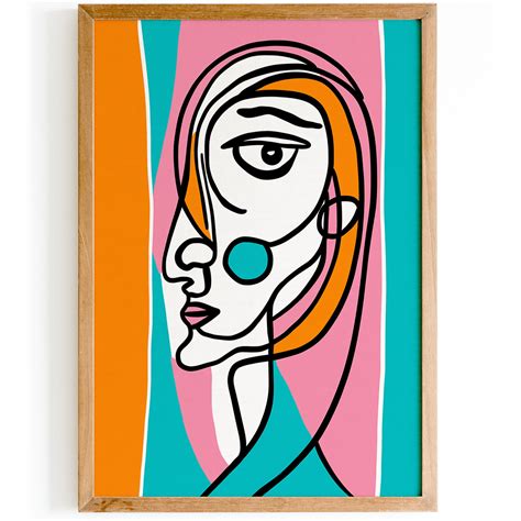 Picasso, Cubist Portrait of a Woman Poster — HypeSheriff US