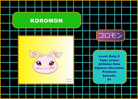 Koromon by zeniltonjrart on DeviantArt